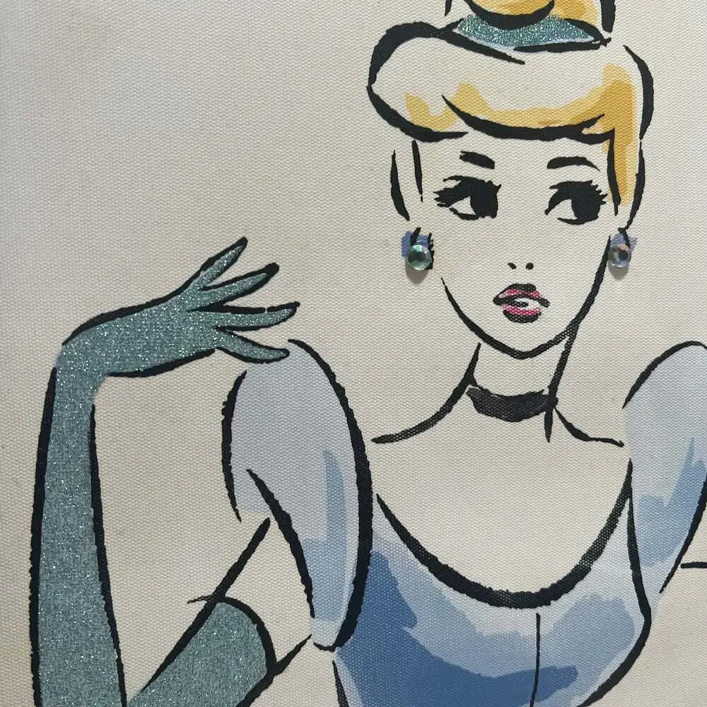 Artissimo Disney Cinderella Canvas 16x20 Wall Home Decor - Australia, A